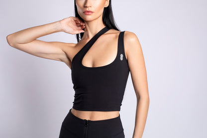 حمالة صدر رياضية بكتف واحد